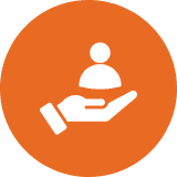 Support and care symbol