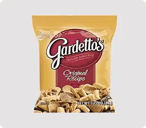 Gardetto's Original Recipe snack mix bag.